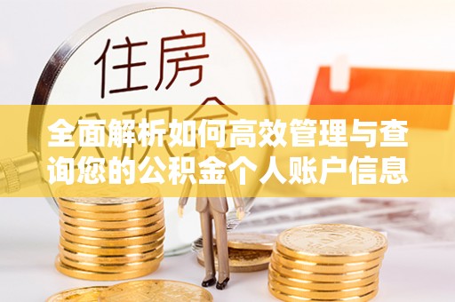高邮全面解析如何高效管理与查询您的公积金个人账户信息